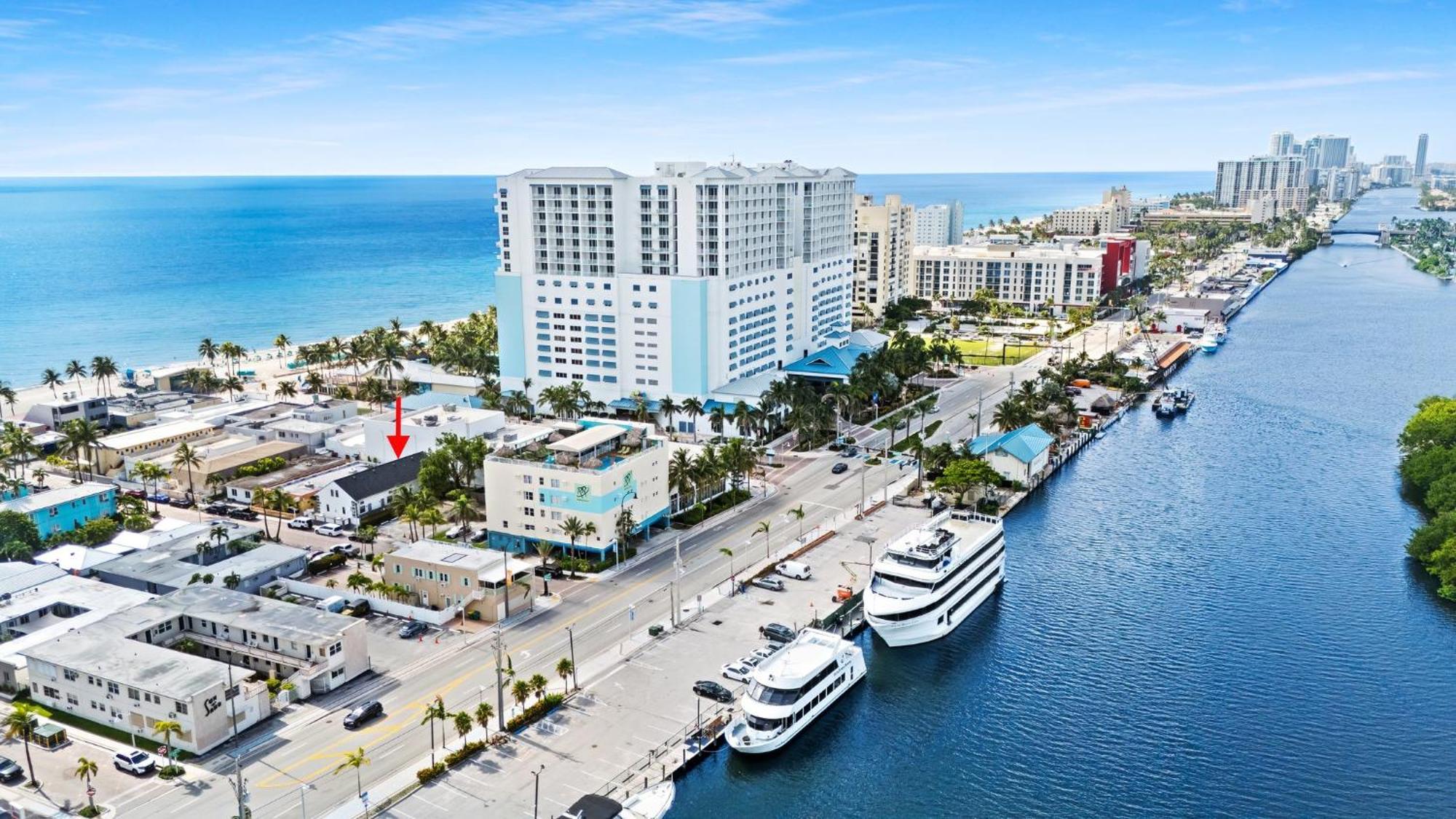 Modern Deluxe Loft Hollywood Beach Unit # 8 Buitenkant foto